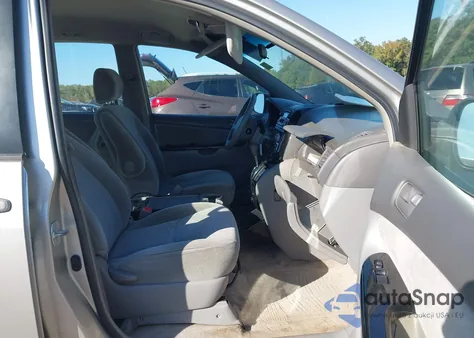 2005 Toyota Sienna Ce из США, поврежденный, VIN 5TDZA23C65S333703